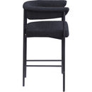  Color_Black -- Meridian Malin Counter Height Stool IMAGE 4