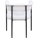  Color_Black/ Cream -- Meridian Malin Arm Chair IMAGE 5