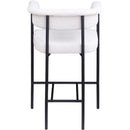  Color_Black/ Cream -- Meridian Malin Counter Height Stool IMAGE 5