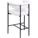  Color_Black/ Cream -- Meridian Malin Counter Height Stool IMAGE 6