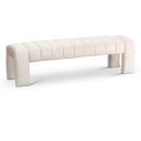 Meridian Andaz Cream Bench IMAGE 1