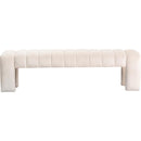 Meridian Andaz Cream Bench IMAGE 3