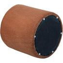  Color_Cognac -- Roy Cognac Microsuede Fabric Upholstered Stool IMAGE 5