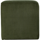  Color_Green -- Roy Green Microsuede Fabric Upholstered Stool IMAGE 5