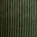  Color_Green -- Roy Green Microsuede Fabric Upholstered Stool IMAGE 6