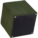  Color_Green -- Roy Green Microsuede Fabric Upholstered Stool IMAGE 7