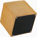  Color_Yellow -- Roy Yellow Microsuede Fabric Upholstered Stool IMAGE 7