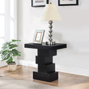  Meridian Westmount Black Ash Veneer End / Side Table IMAGE 2