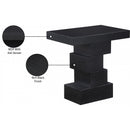  Meridian Westmount Black Ash Veneer End / Side Table IMAGE 8