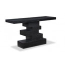  Meridian Westmount Black Ash Veneer Console Table IMAGE 1