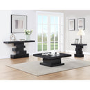  Meridian Westmount Black Ash Veneer Console Table IMAGE 6