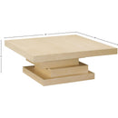  Meridian Westmount Natural Ash Veneer Coffee Table IMAGE 8