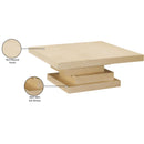  Meridian Westmount Natural Ash Veneer Coffee Table IMAGE 9