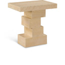  Meridian Westmount Natural Ash Veneer End / Side Table IMAGE 1