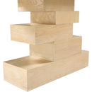  Meridian Westmount Natural Ash Veneer Console Table IMAGE 5