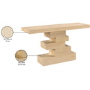  Meridian Westmount Natural Ash Veneer Console Table IMAGE 7