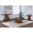  Meridian Westmount Walnut Ash Veneer Coffee Table IMAGE 6