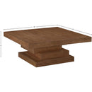  Meridian Westmount Walnut Ash Veneer Coffee Table IMAGE 8