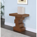  Meridian Westmount Walnut Ash Veneer End / Side Table IMAGE 2