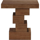  Meridian Westmount Walnut Ash Veneer End / Side Table IMAGE 3