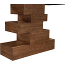  Meridian Westmount Walnut Ash Veneer Console Table IMAGE 5