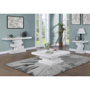  Meridian Westmount Off-White Ash Veneer Coffee Table IMAGE 6