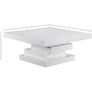  Meridian Westmount Off-White Ash Veneer Coffee Table IMAGE 8
