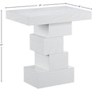  Meridian Westmount Off-White Ash Veneer End / Side Table IMAGE 7