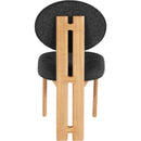  Color_Black/ Natural -- Meridian Napa Dining Chair IMAGE 3