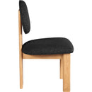  Color_Black/ Natural -- Meridian Napa Dining Chair IMAGE 5