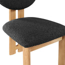  Color_Black/ Natural -- Meridian Napa Dining Chair IMAGE 7