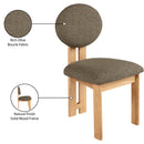 Meridian Napa Olive Dining Chair IMAGE 9