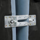 Manufacturer Color_Light Blue -- Cube 144" Light Blue Vegan Leather Upholstered 6 pc Modular Sectional IMAGE 7