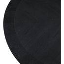  Color_Black -- Meridian Round Belinda Dining Table with Pedestal Base IMAGE 5