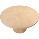  Color_Natural -- Belinda 59" Natural Solid Wood and Oak Veneer Dining Table IMAGE 4