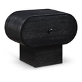 Meridian Harlow Black Night Stand IMAGE 1