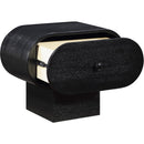  Color_Black -- Meridian Harlow 1 Drawer Nightstand IMAGE 3