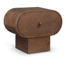 Meridian Harlow Brown Night Stand IMAGE 1