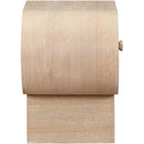  Color_Natural -- Harlow Natural Solid Wood And Oak Veneer Nightstand IMAGE 6