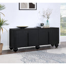 Meridian Cardiff Black Sideboard/Buffet IMAGE 2