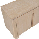  Meridian Cardiff Natural Laquer And Oak Veneer Sideboard / Buffet IMAGE 8