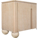  Meridian Cardiff Natural Laquer And Oak Veneer Sideboard / Buffet IMAGE 9