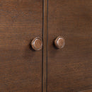  Meridian Harlow Brown Solid Wood And Oak Veneer Sideboard / Buffet IMAGE 10
