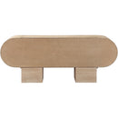  Meridian Harlow Natural Solid Wood And Oak Veneer Sideboard / Buffet IMAGE 6