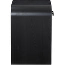  Color_Black -- Meridian Hayes 1 Drawer Nightstand IMAGE 4