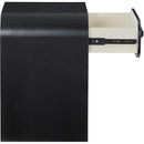  Color_Black -- Meridian Hayes 1 Drawer Nightstand IMAGE 5