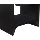  Color_Black -- Meridian Hayes 1 Drawer Nightstand IMAGE 7