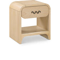  Color_Natural -- Hayes Natural Ash Veneer Nightstand / Side Table IMAGE 1