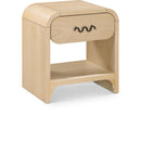  Color_Natural -- Hayes Natural Ash Veneer Nightstand / Side Table IMAGE 1
