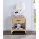 Color_Natural -- Hayes Natural Ash Veneer Nightstand / Side Table IMAGE 2